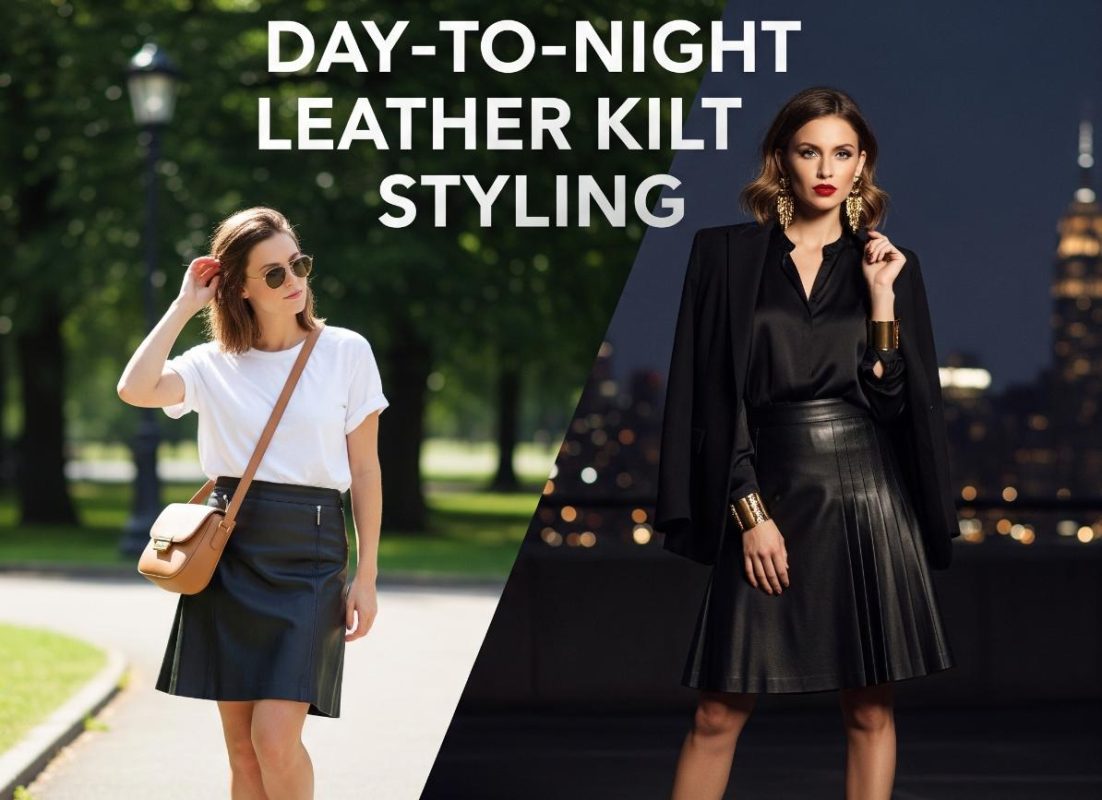 Why Women's Leather Kilts Are Great for Day-to-Night Looks
