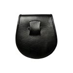 Semi Dress Fur Leather Sporran with Belt Chains - Image 2