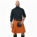 Saffron Utility Kilt - Irish Saffron Kilt