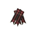 Black Stewart Kilt Flashes