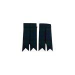 Black Watch Tartan Kilt Socks Flashes