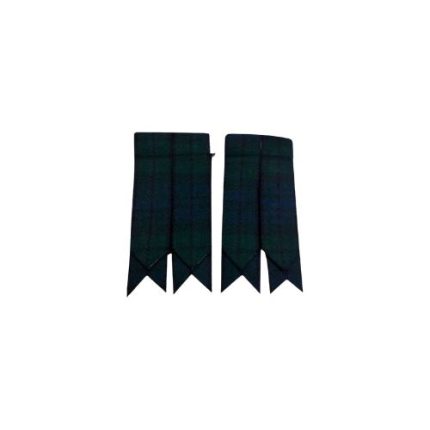 Black Watch Tartan Kilt Socks Flashes
