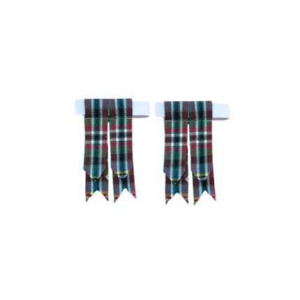 Clan Scott Green Ancient Tartan Kilt Flashes
