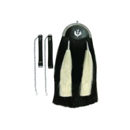 Real Horse Hair Kilt Sporran