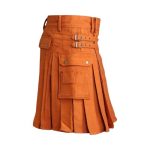 Saffron Utility Kilt - Irish Saffron Kilt - Image 2