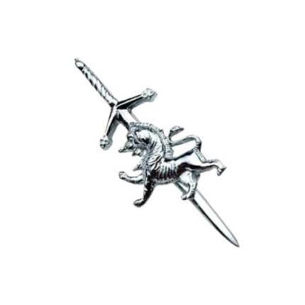 Scottish Rampant Lion Kilt Pin