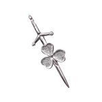 Shamrock Scottish Kilt Pin - Image 2