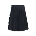Modern Black Punk Kilt Gothic - Image 3
