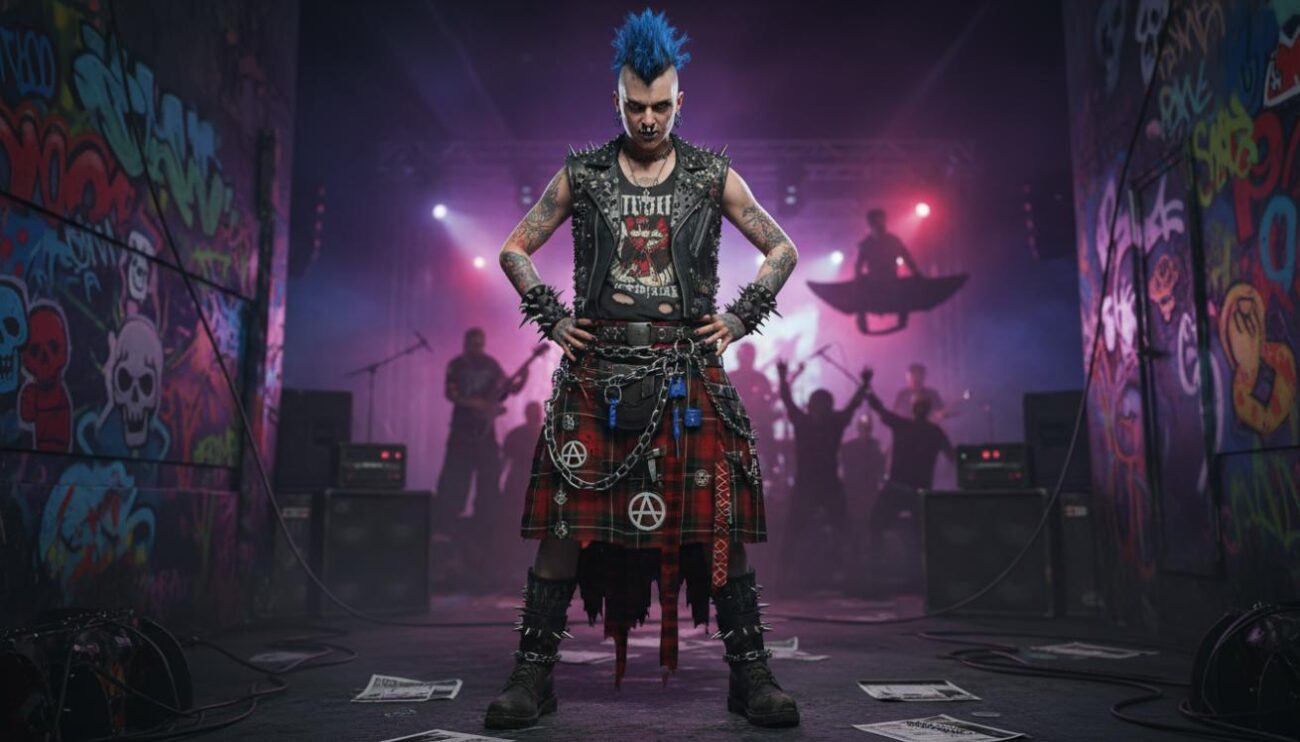 The Punk Kilt: A Bold Symbol of Rebellion