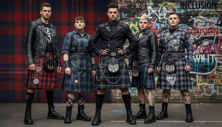 Punk Kilts for Different Body Types