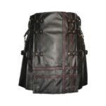 Black-Leather-Kilt-in-Gothic-style