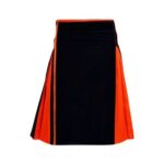 Black & Orange Classic Hybrid Kilt