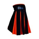 Black & Orange Classic Hybrid Kilt