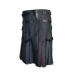 Black & Rainbow Hybrid Kilt