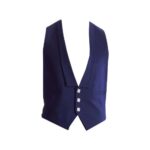 Prince Charlie Jacket with 3 Button Navy Blue Waist-Coat - Image 2