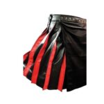 Black and Red leather Kilt - Image 2