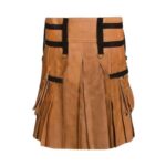 Brown Leather Kilt - Image 3
