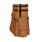 Brown Leather Kilt - Image 2