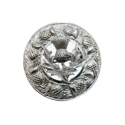 Fly Plaid Kilt Brooch