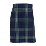 Rugby Tartan Kilt with Buckle Straps