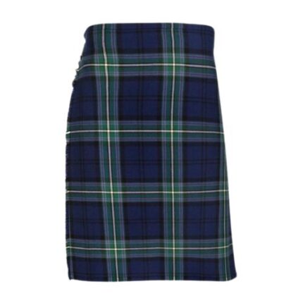 Rugby Tartan Kilt with Buckle Straps