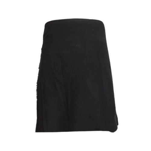 Solid Black Tartan Kilt Solid Black Tartan Kilt