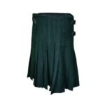 Solid Green Tartan Kilt - Image 3