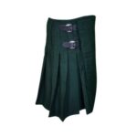 Solid Green Tartan Kilt - Image 2