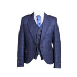 Stylish Tweed Argyll Jacket with Vest