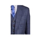 Stylish Tweed Argyll Jacket with Vest - Image 2