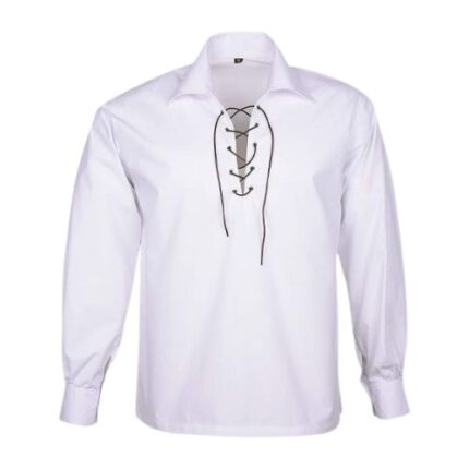 White Jacobite Ghillie Shirt Men's